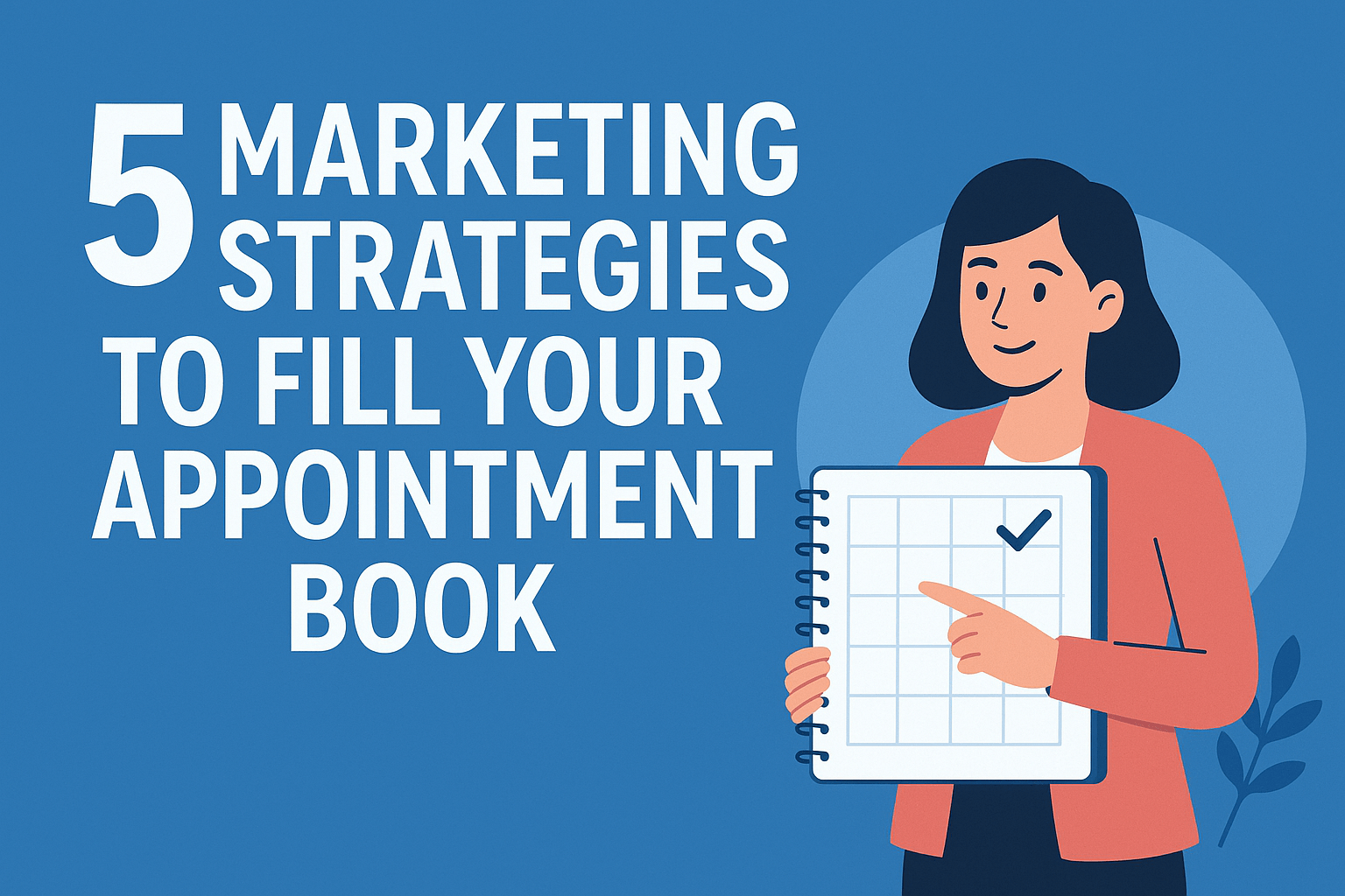 5 Marketing Strategies to Fill Your Appointment Book